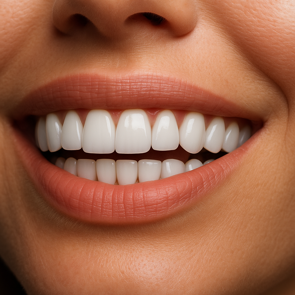 Porcelain veneers Glendale patient smile result